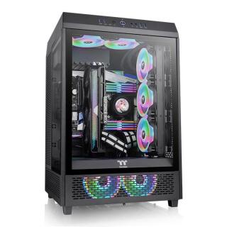 THERMALTAKE THE TOWER 500 TEMPERED GLASS3 120MM2 - BLACK...