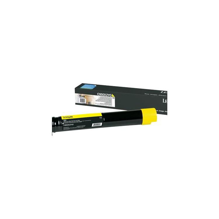 Lexmark Toner C950X2YG Yellow