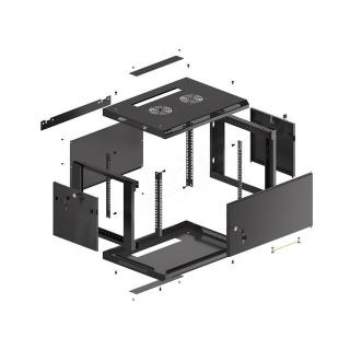 Szafa wisząca 19 6U 600x450 cz WF01-6406-00B