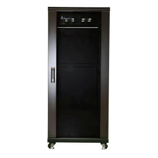 Szafa rack 27U 600x800mm czarna stojąca