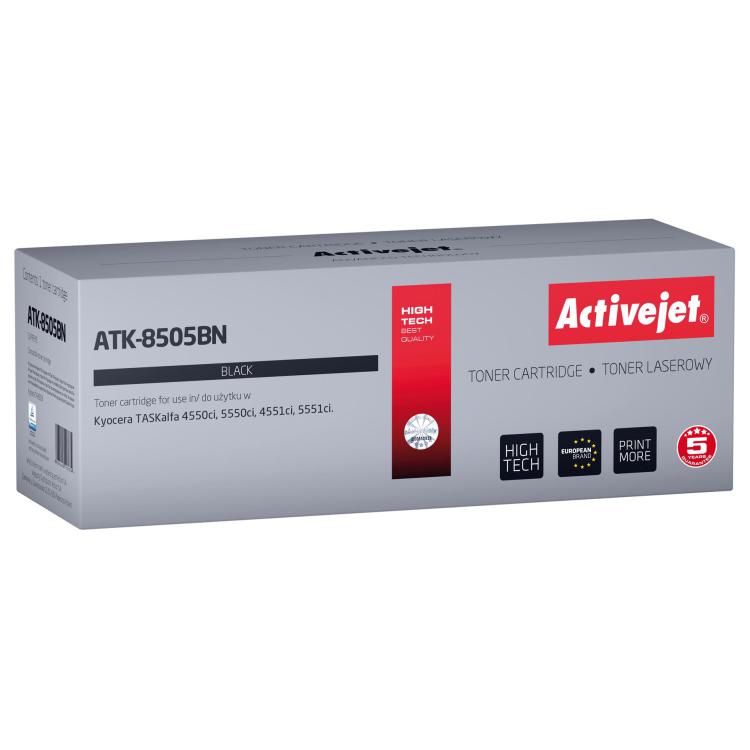 Activejet ATK-8505BN Toner (zamiennik Kyocera TK-8505K Supreme 30000 stron czarny)