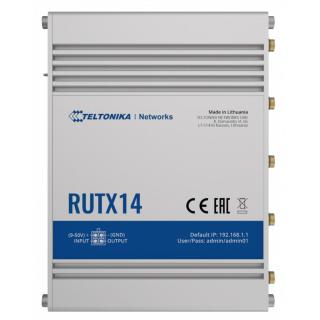 Router LTE RUTX14 (Cat12), WiFi, BLE, GNSS, Ethernet