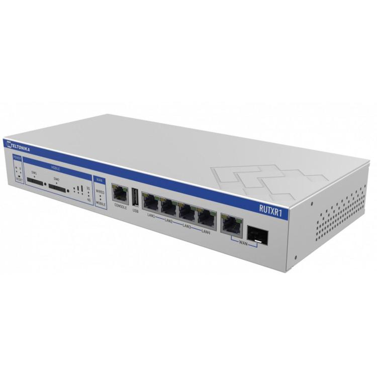 Router LTE RUTXR1 (Cat6), 5xGbE, WiFi, SFP