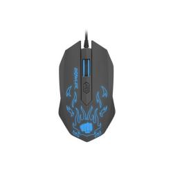 Mysz przewodowa Fury Brawler optyczna Gaming 1600 DPI czarna