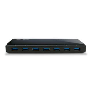 Hub USB TP-Link UH720 V3 7xUSB 3.0 z dwoma portami...