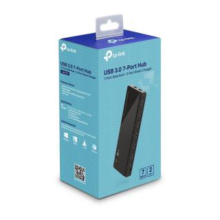 Hub USB TP-Link UH720 V3 7xUSB 3.0 z dwoma portami...