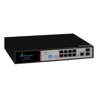 Extralink VICTOR Switch PoE 8x Gigabit PoE/PoE+