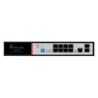 Extralink VICTOR Switch PoE 8x Gigabit PoE/PoE+