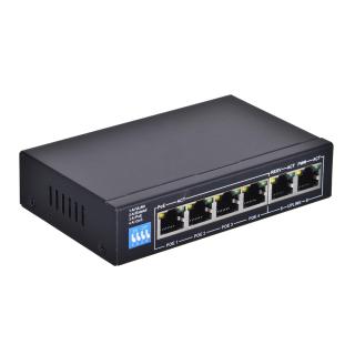 Extralink KRIOS Switch PoE 4x Gigabit PoE/PoE+, 2x