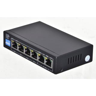 Extralink KRIOS Switch PoE 4x Gigabit PoE/PoE+, 2x