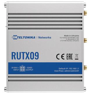 router LTE RUTX09 (Cat 6), 4xGbE, GNSS, Ethernet