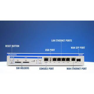 router LTE RUTX09 (Cat 6), 4xGbE, GNSS, Ethernet