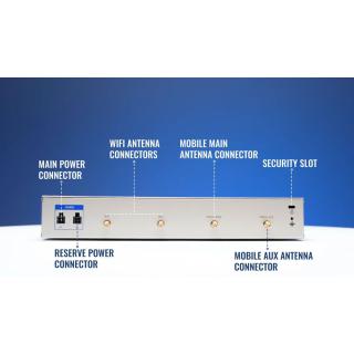 router LTE RUTX09 (Cat 6), 4xGbE, GNSS, Ethernet