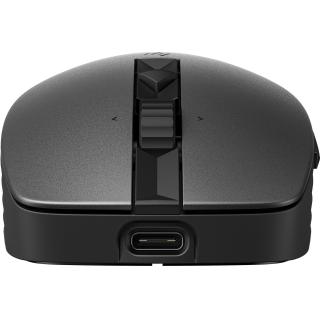 Mysz HP 710 Rechargeable Silent Mouse Black bezprzewodowa z akumulatorem czarna 6E6F2AA