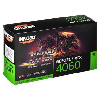 Karta graficzna INNO3D GeForce RTX 4060 TWIN X2 OC 8GB GDDR6 DLSS 3