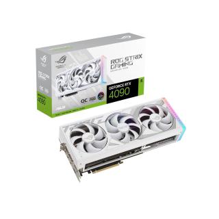 Karta VGA Asus GeForce RTX 4090 ROG-STRIX-RTX4090-O24G-WHITE OC 24GB GDDR6X 384-bit 2xHDMI+3xDP PCIe4.0