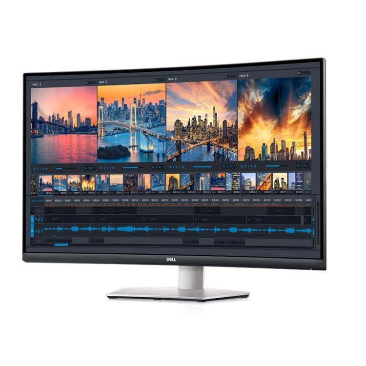 Monitor zakrzywiony 31.5 cala S3221QSA VA 4K (3840x2160)/16:9/HDMI/DP/USB/ /Speakers/3Y