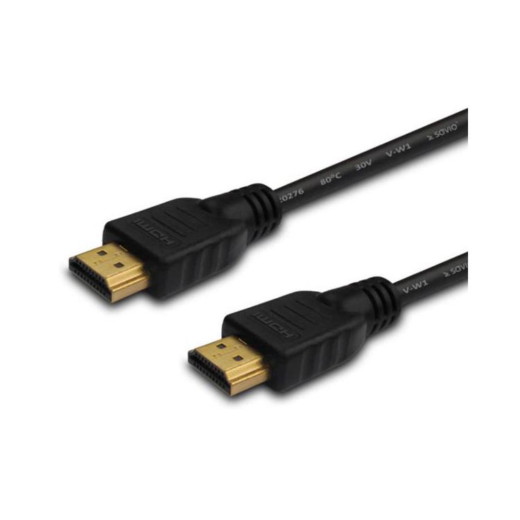 Kabel SAVIO cl-75 (HDMI M - HDMI M 20m kolor czarny)