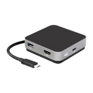 OWC DOCK USB-C TRAVEL (5 PORTÓW, PASS THROUGH 100W) SPACE...