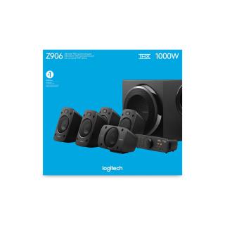 Zestaw głośników Logitech Z-906 980-000468 (5.1 kolor czarny)