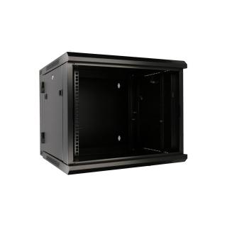 Extralink - szafka wisząca 19" 12U 600x600 AZH Czarna