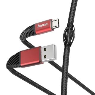 Kabel USB 2.0 Hama "Extreme" A (M) - Micro USB B (M) 1,5m...