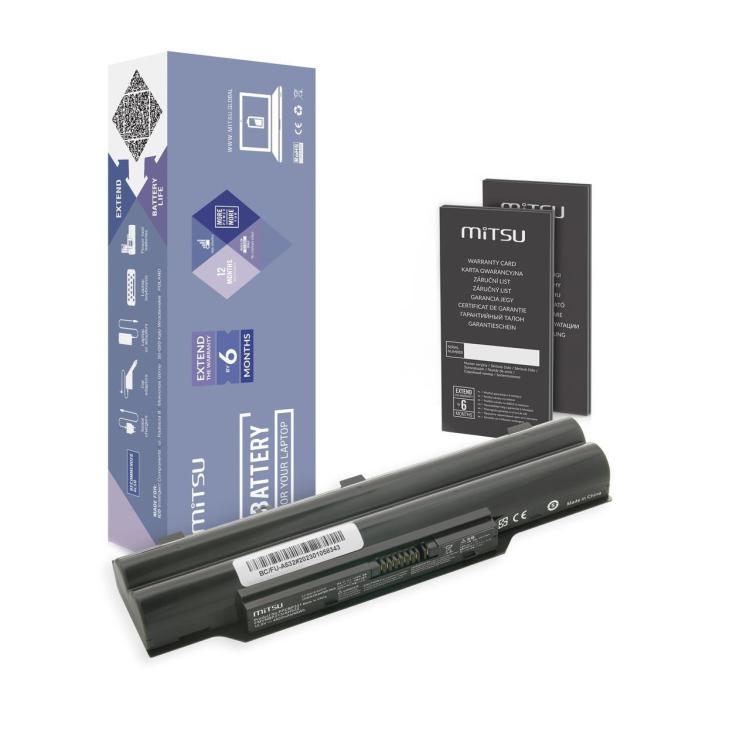 Bateria Mitsu do notebooka Fujitsu A532, AH532 (10.8V-11.1V) (4400 mAh)