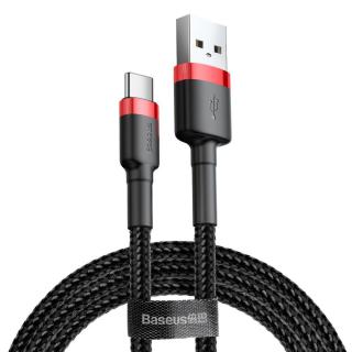 Kabel przewód Baseus Cafule USB-A - USB-C, 1m, Quick...