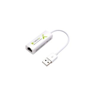 Kabel adapter / karta sieciowa Techly USB-A / RJ45...