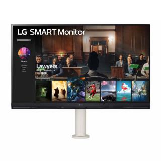 Monitor LG 31,5" Smart 32SQ780S-W Ergo 4K UHD 2xHDMI 3x...