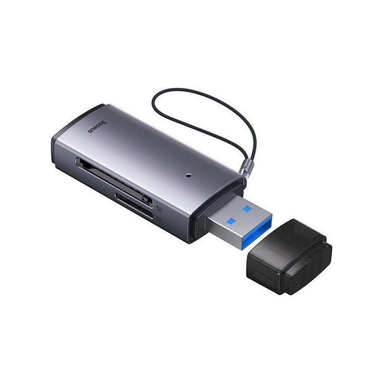 Czytnik kart Baseus WKQX060013 USB 3.0 SD i microSD