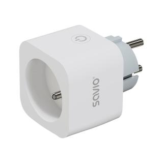 Gniazdko inteligentne Wi-Fi SAVIO AS-01, 16A, Smart z pomiarem zużycia energii, Timer