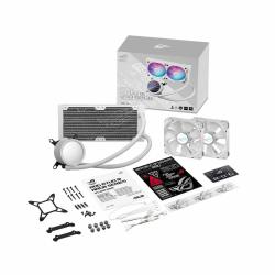 Chłodzenie wodne Asus ROG RYUO III 240 ARGB WHITE EDITION 2x120mm