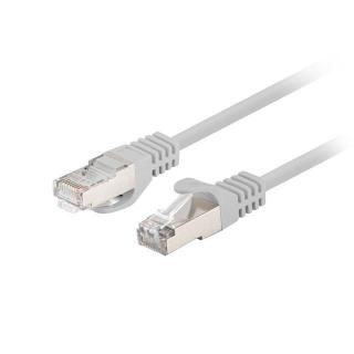 Patchcord Lanberg FTP kat.6 0,25m szary 10-pack