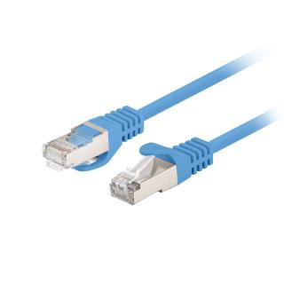 Patchcord Lanberg FTP kat.6 0,5m niebieski 10-pack