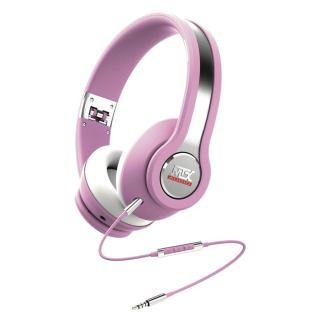 MTX AUDIO SŁUCHAWKI NAUSZNE PRZEWODOWE IX1PINK, RÓŻOWE,...