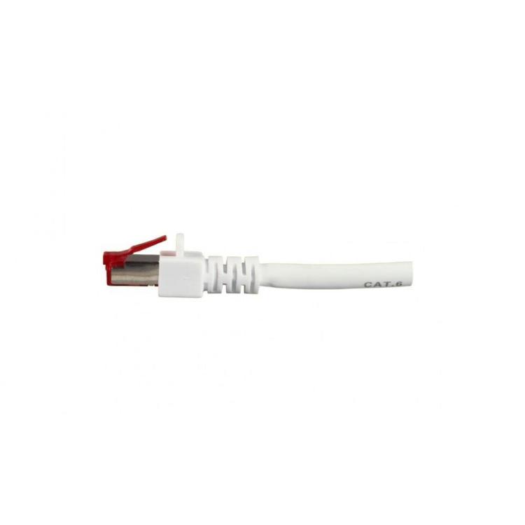 Patchcord 100% miedź EFB Cat.6 LSZH S/FTP, 2m, biały