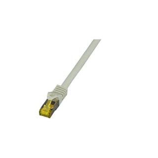 Patchcord 100% miedź EFB Cat.6a LSZH S/FTP, 2m, szary,...