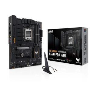 Płyta Asus TUF GAMING A620-PRO WIFI /AMD A620/DDR5/SATA3/M.2/USB3.1/WiFi/BT/PCIe4.0/AM5/ATX