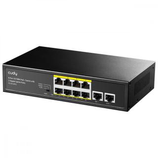 Przełącznik FS1010PG 8xFE PoE+ 120W 2xGigabit Uplink