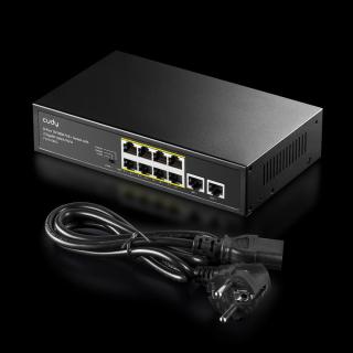 Przełącznik FS1010PG 8xFE PoE+ 120W 2xGigabit Uplink