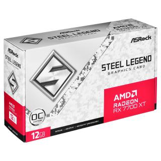 Karta graficzna ASRock Radeon RX 7700 XT Steel Legend 12GB OC