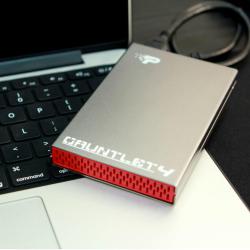 Obudowa Patriot Memory Gauntlet 4 PCGT425S (2.5" Micro USB 3.0 B Aluminium, Tworzywo sztuczne kolor srebrny)