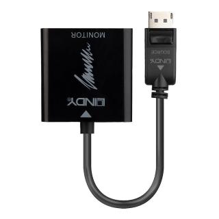 Konwerter DisplayPort do HDMI LINDY Active Converter czarny