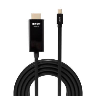 Kabel adapter LINDY Mini DisplayPort - HDMI 10.2G 2m...