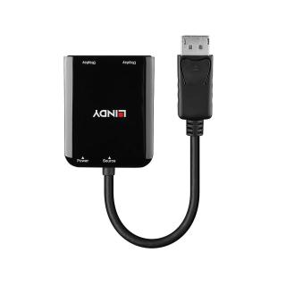 Konwerter DisplayPort do 2xHDMI LINDY MST czarny