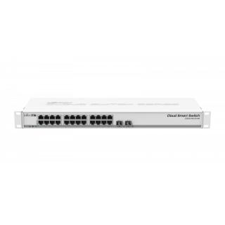 Przełącznik 24x1GbE 2xSFP+ CSS326-24G-2S+RM