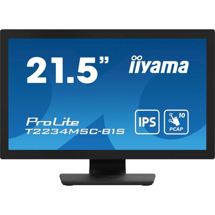 Monitor ProLite 21.5 cala T2234MSC-B1S IPS,10PKT.VGA,HDMI,DP