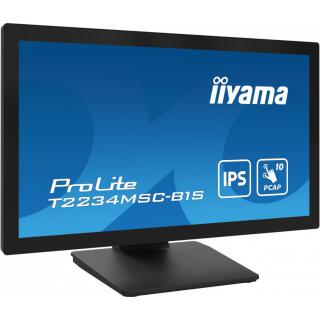 Monitor ProLite 21.5 cala T2234MSC-B1S IPS,10PKT.VGA,HDMI,DP