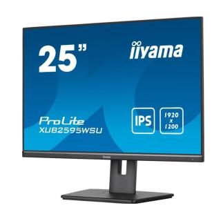 Monitor 25 cali XUB2595WSU-B5 IPS.PIVOT.16:10.USB.DP.HDMI.VGA.2x2W. 300(cd/m2).HAS(150mm)